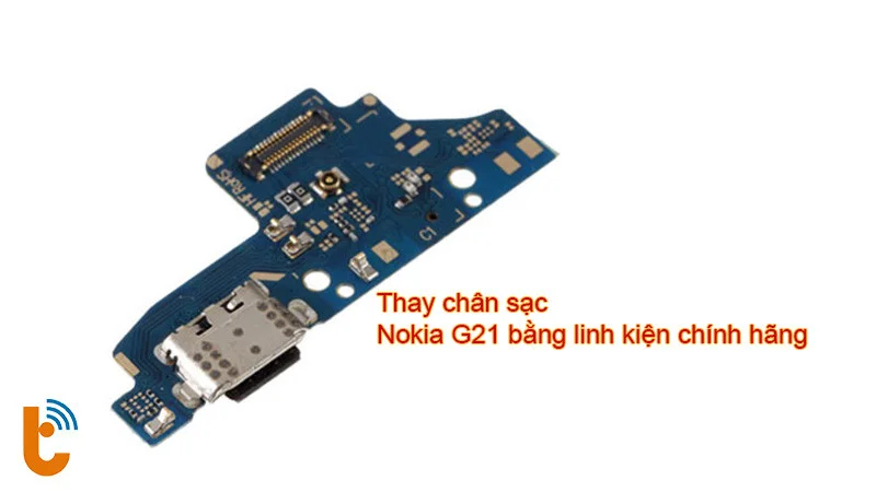 Thay chân sạc Nokia 7.2 bằng linh kiện chính hãng