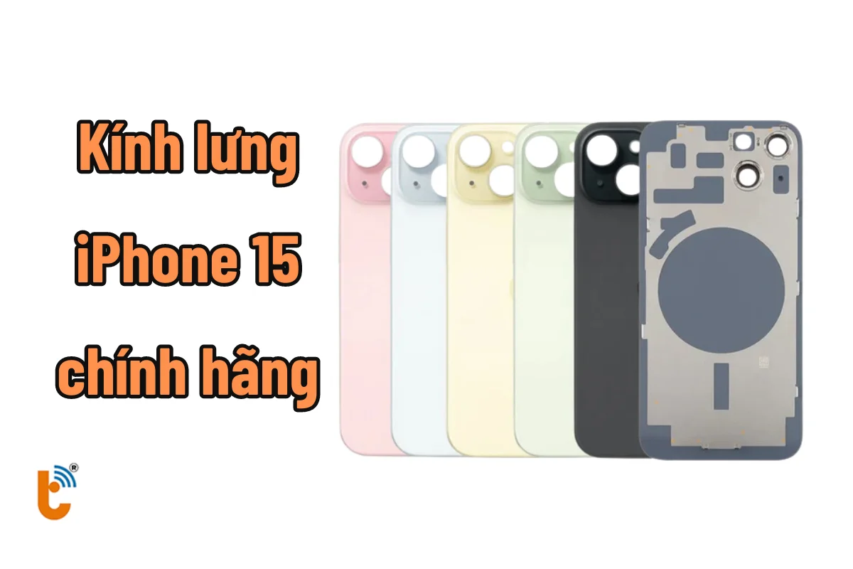 thay kính lưng iPhone 15