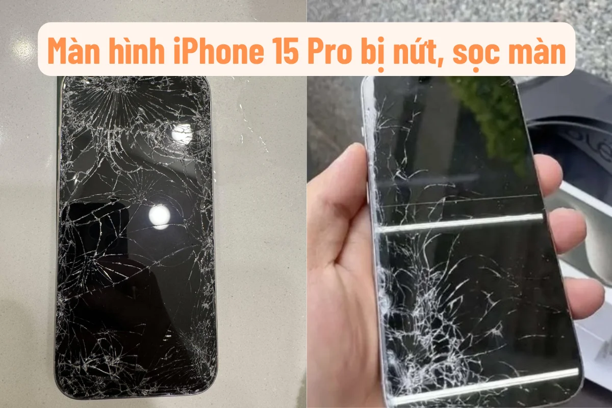 Thay màn iPhone 15 Pro