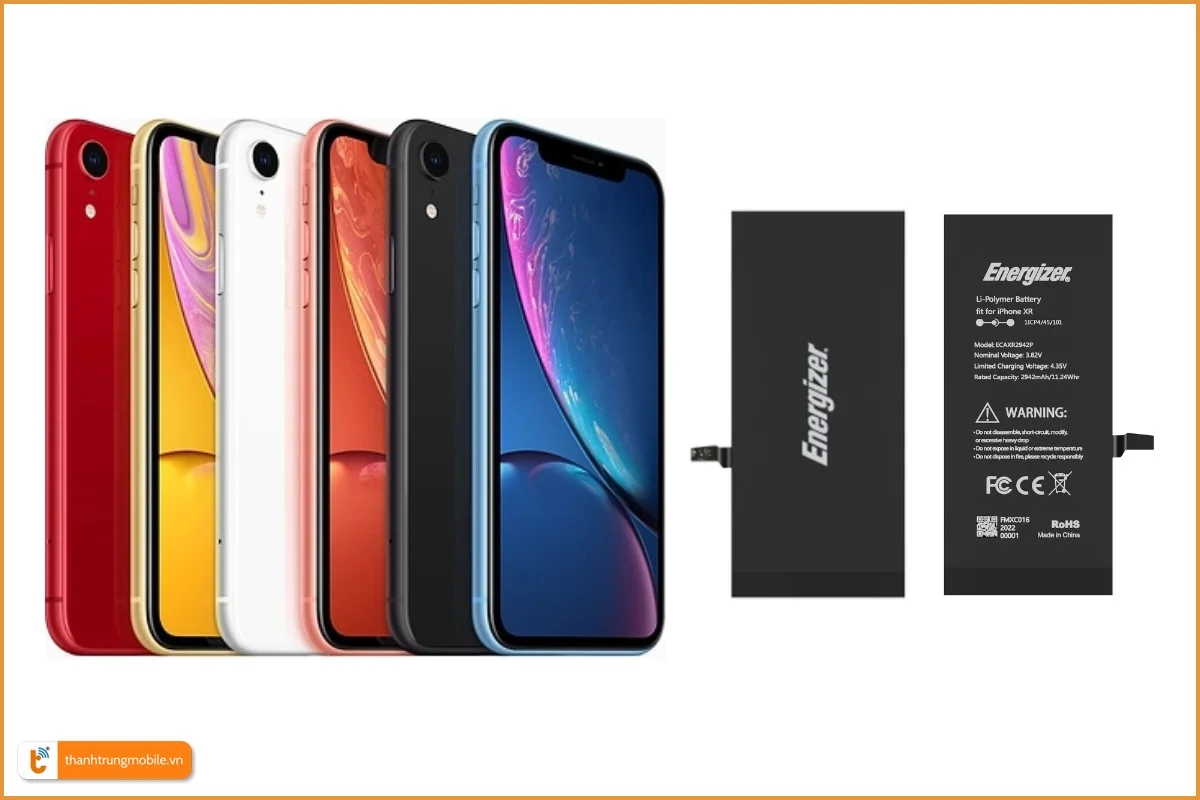 Thay Pin iPhone XR Energizer