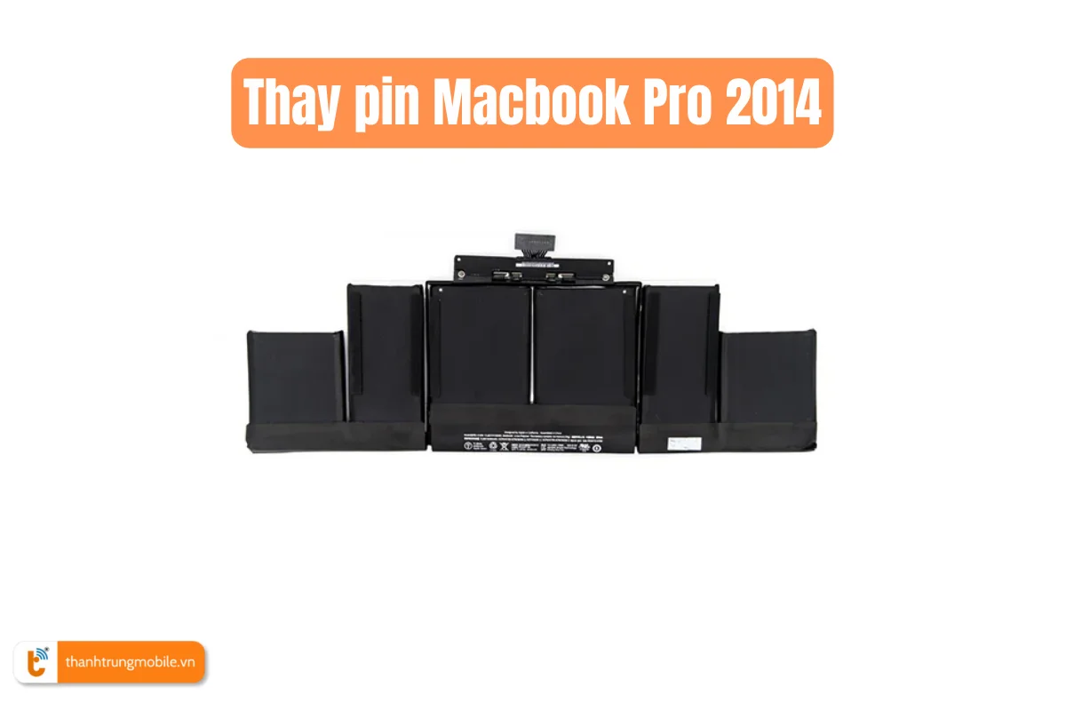 Thay pin Macbook Pro 2014