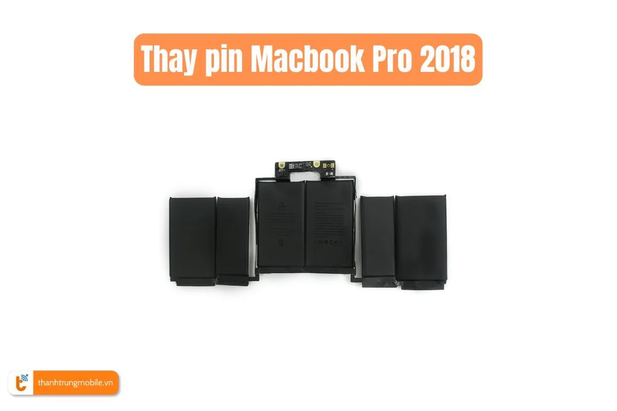 Thay pin Macbook Pro 2018