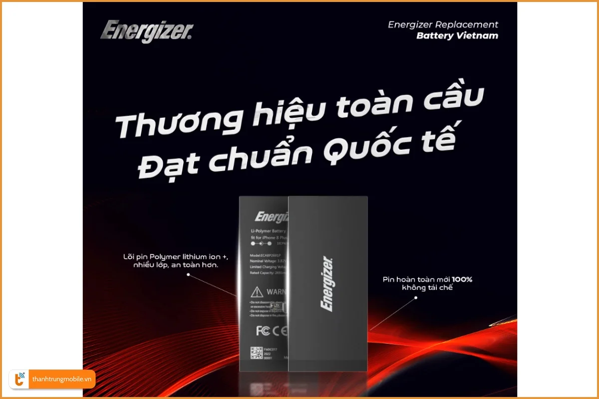 Thương hiệu Energizer toàn cầu