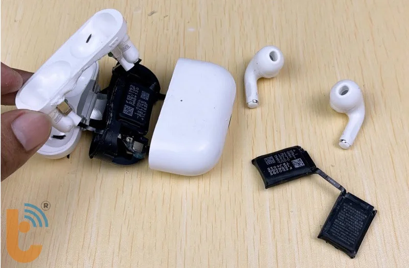 Pin là yếu tố ảnh hướng lớn đên tuổi thọ AirPods