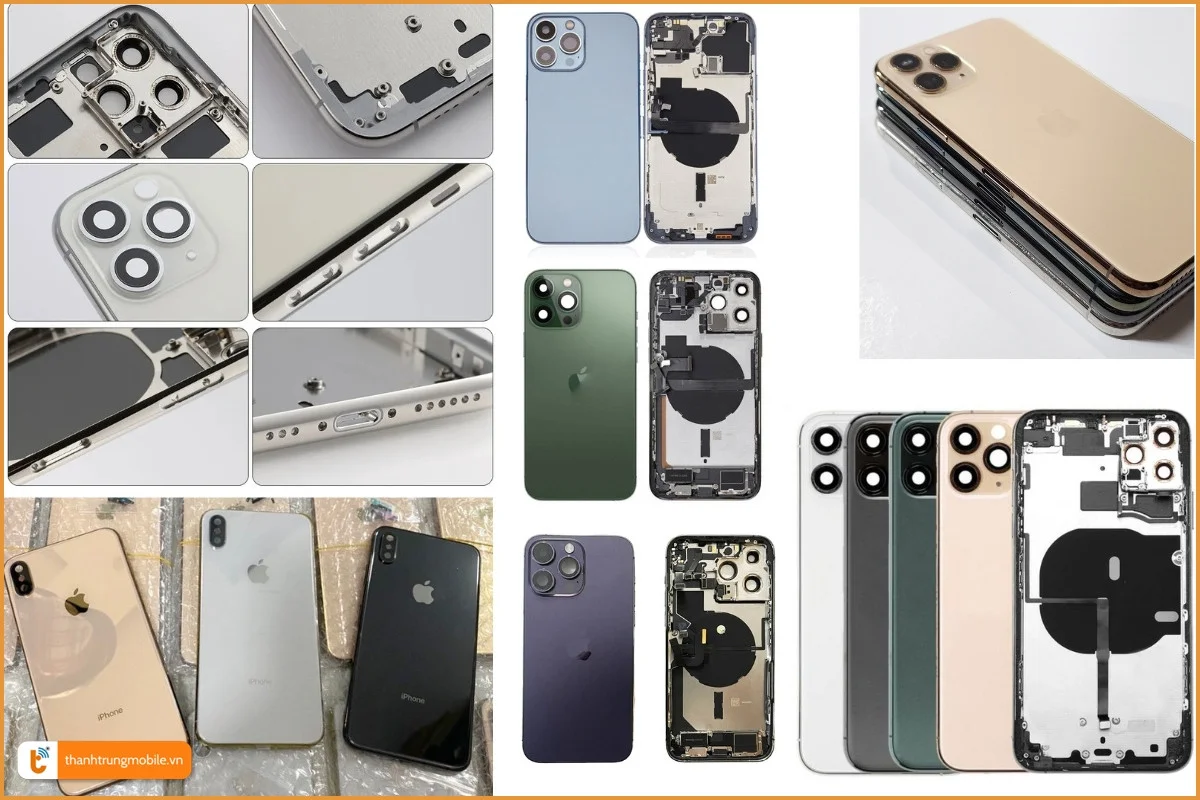 Vỏ độ iPhone chuẩn đẹp như vỏ zin tại Thành Trung Mobile