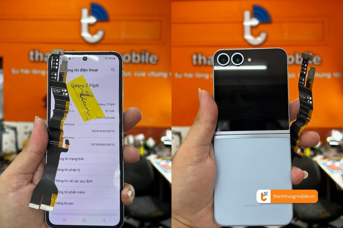 Thay cáp gập Samsung Z Flip 6 a2