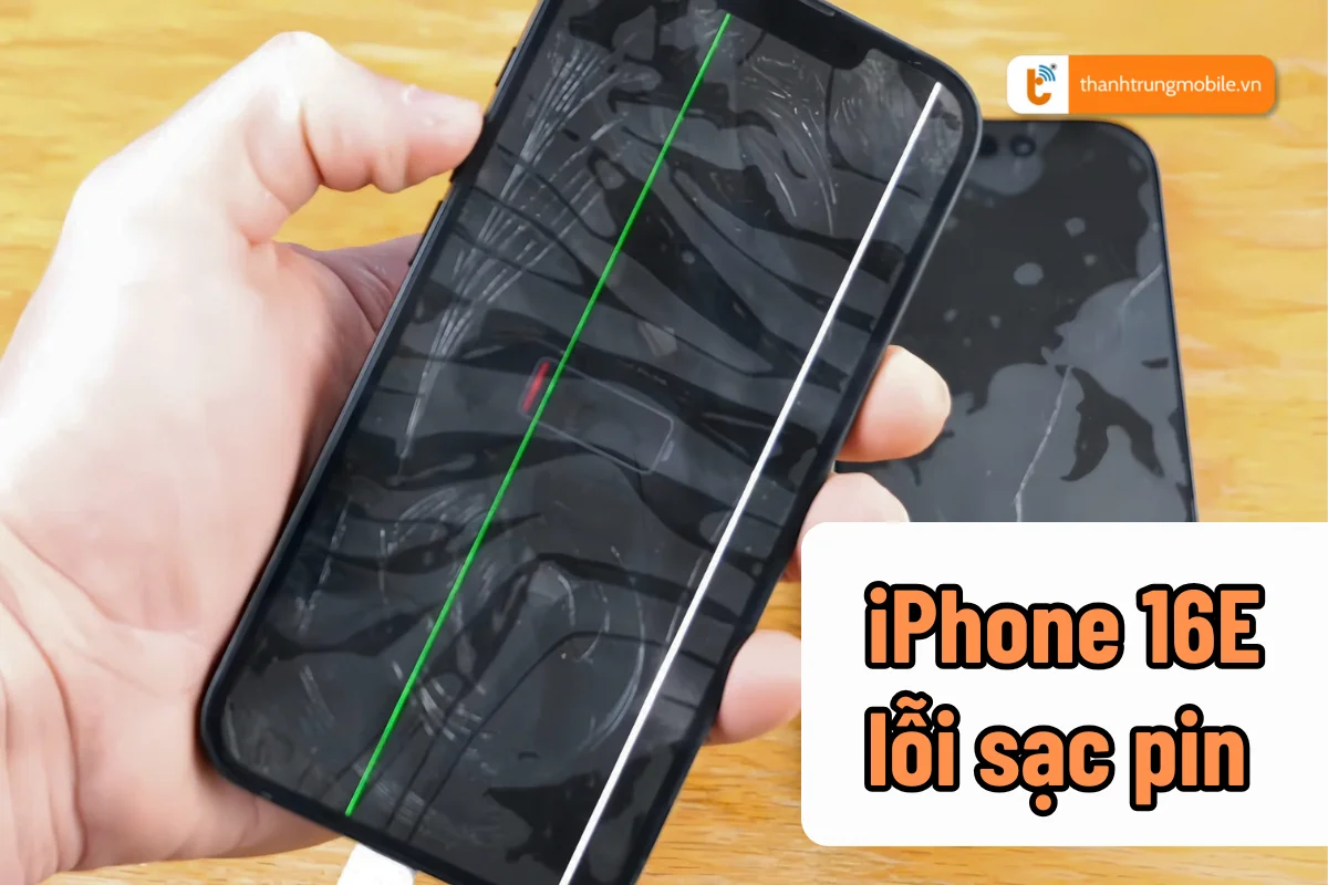 thay chân sạc iphone 16e