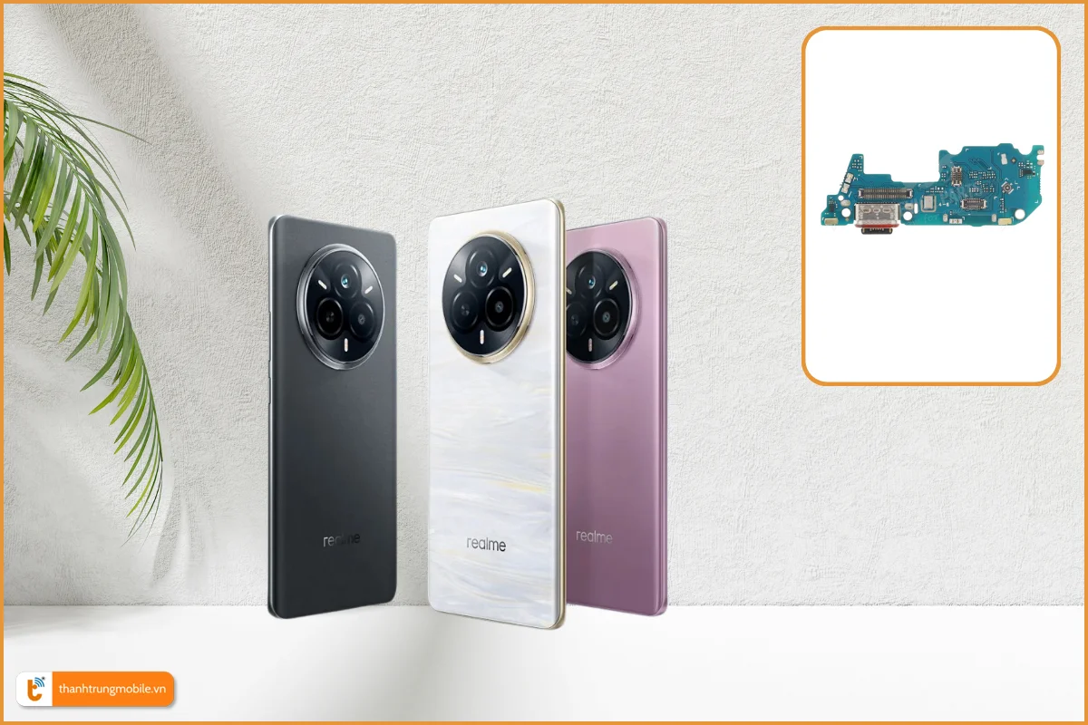 Thay chân sạc Realme 14 Pro 5G chính hãng, lấy ngay