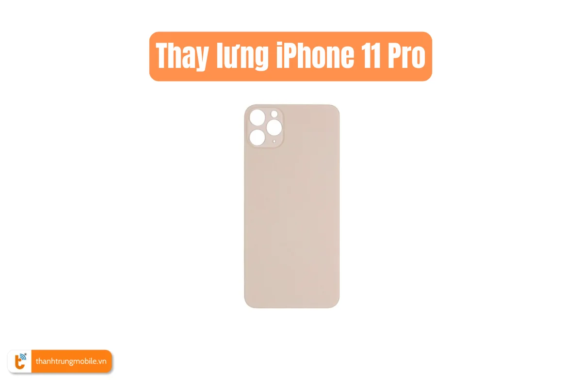 Thay lưng iPhone 11 Pro