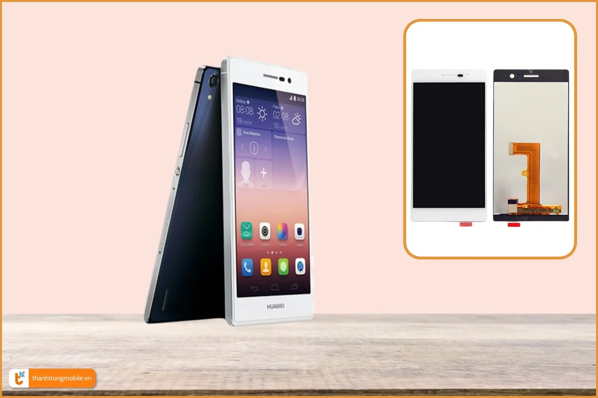 Thay màn hình Huawei Ascend P7 giá rẻ, chính hãng