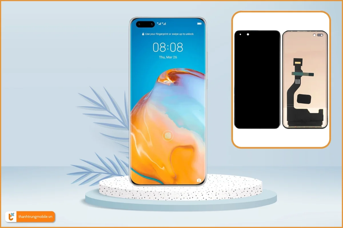 Thay màn hình Huawei P40 Pro chính hãng, giá rẻ