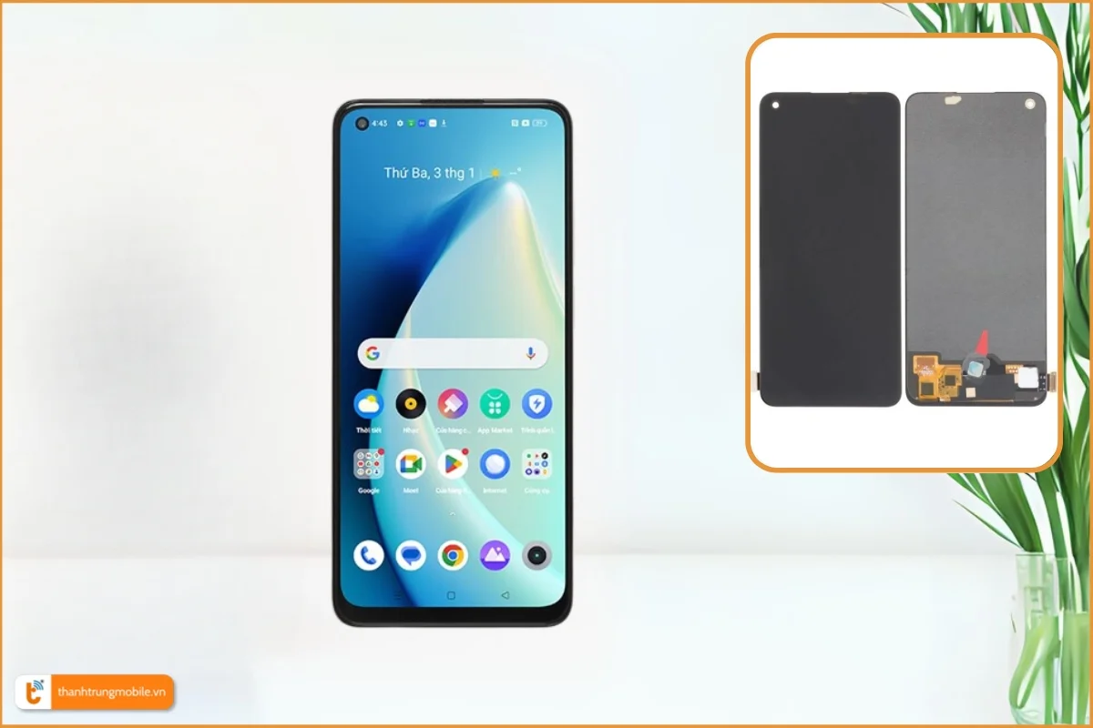 Thay màn hình Realme 11 chính hãng, uy tín - Thành Trung Mobile