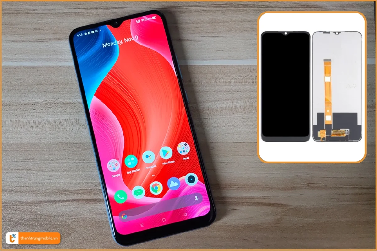 Thay màn hình Realme Narzo 30A chính hãng, nhanh chóng - Thành Trung Mobile 