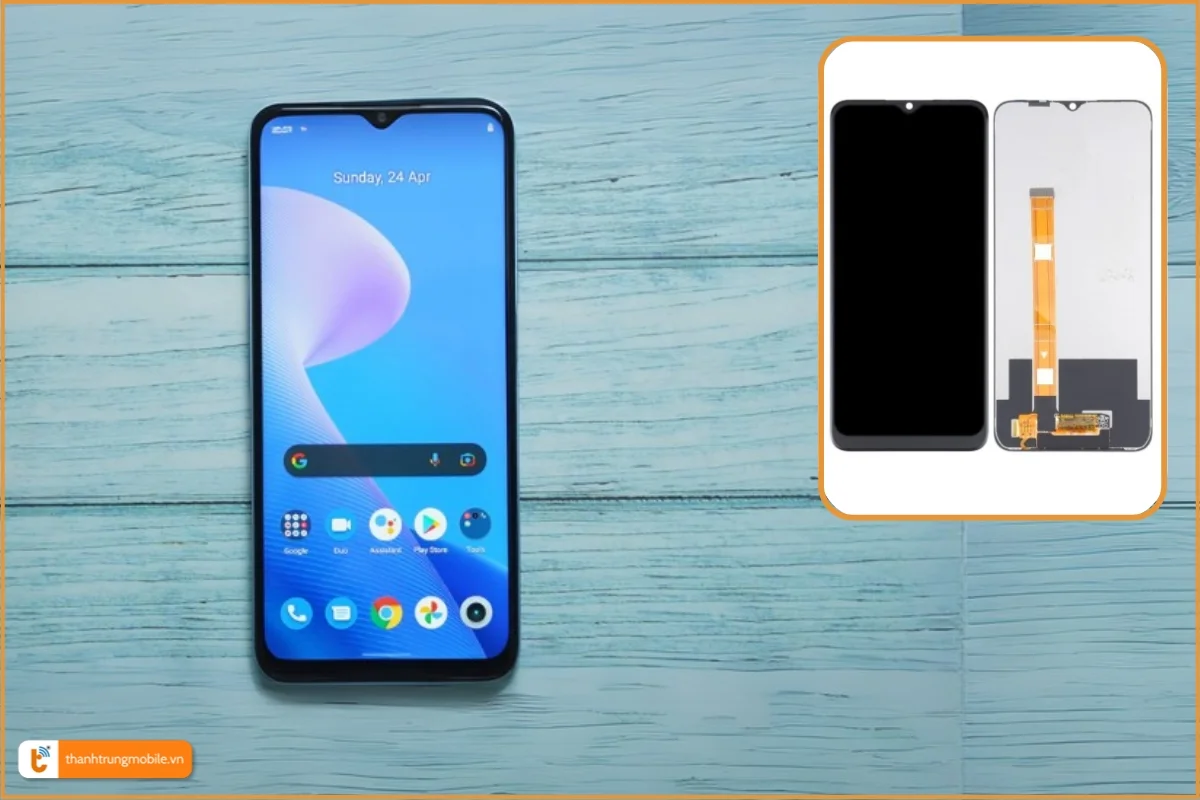 Thay màn hình Realme Narzo 50A Prime chính hãng, uy tín - Thành Trung Mobile