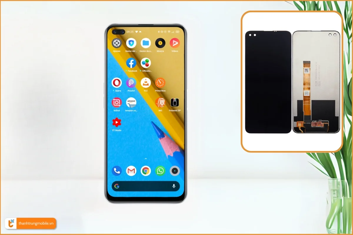 Thay màn hình Realme X3 chính hãng, giá rẻ - Thành Trung Mobile