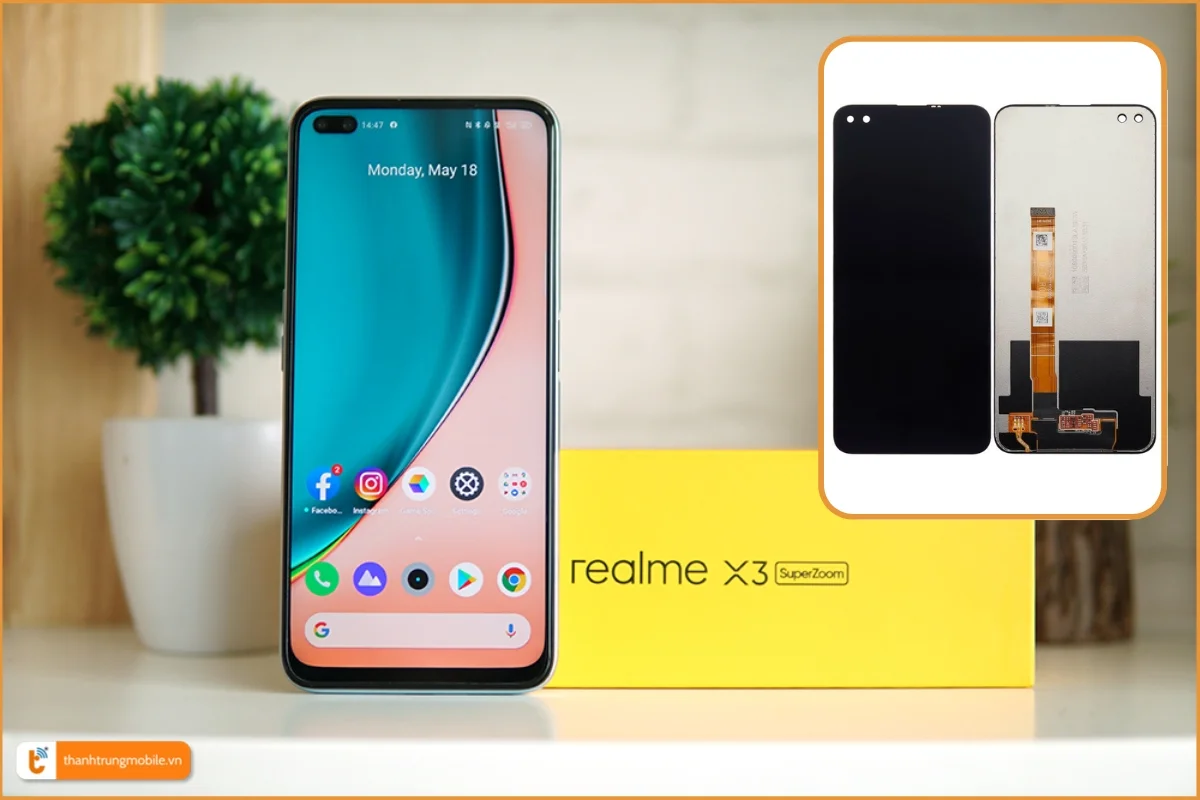 Thay màn hình Realme X3 SuperZoom chính hãng - Thành Trung Mobile