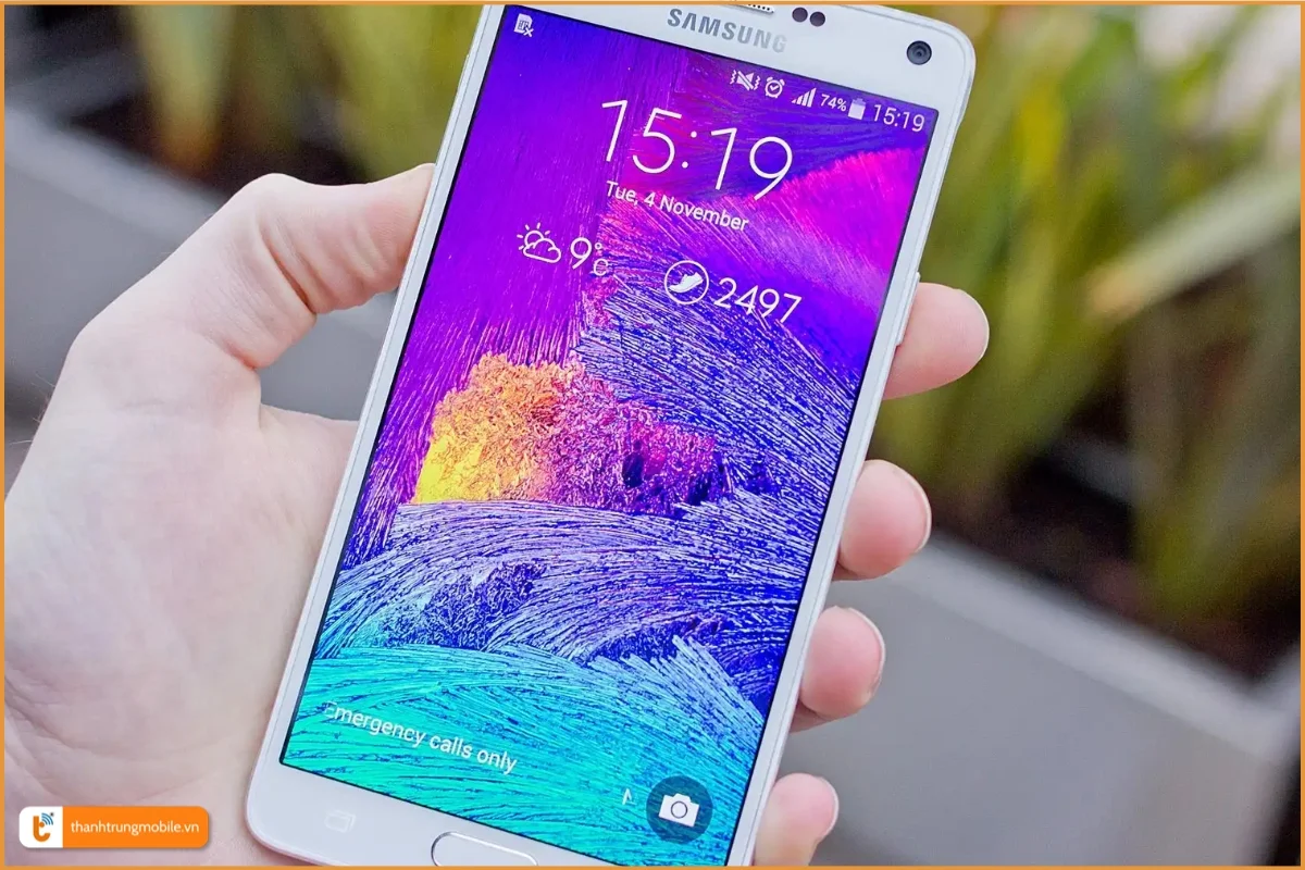 Thay mặt kính Samsung Note 4