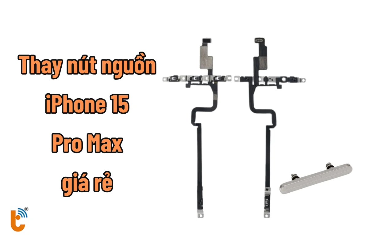 Thay nút nguồn iPhone 15 Pro Max (1)