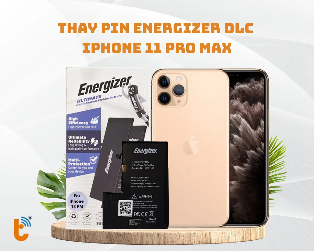 Thay pin Energizer DLC iPhone 11 Pro Max