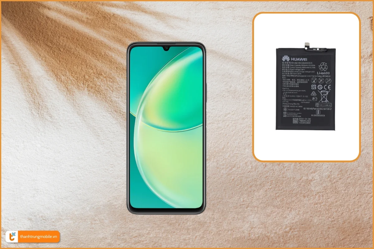 Thay pin Huawei Nova Y60 chính hãng, giá rẻ