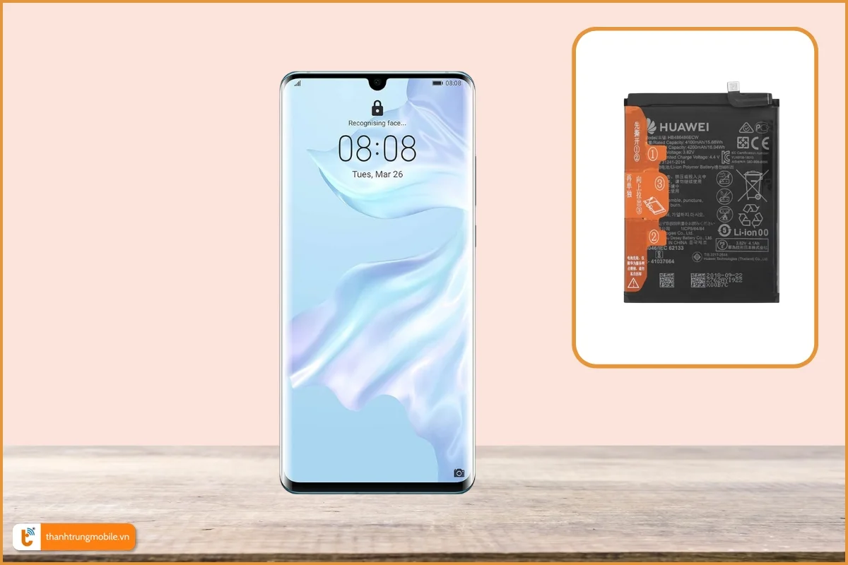 Thay pin Huawei P30 Pro chính hãng, lấy ngay