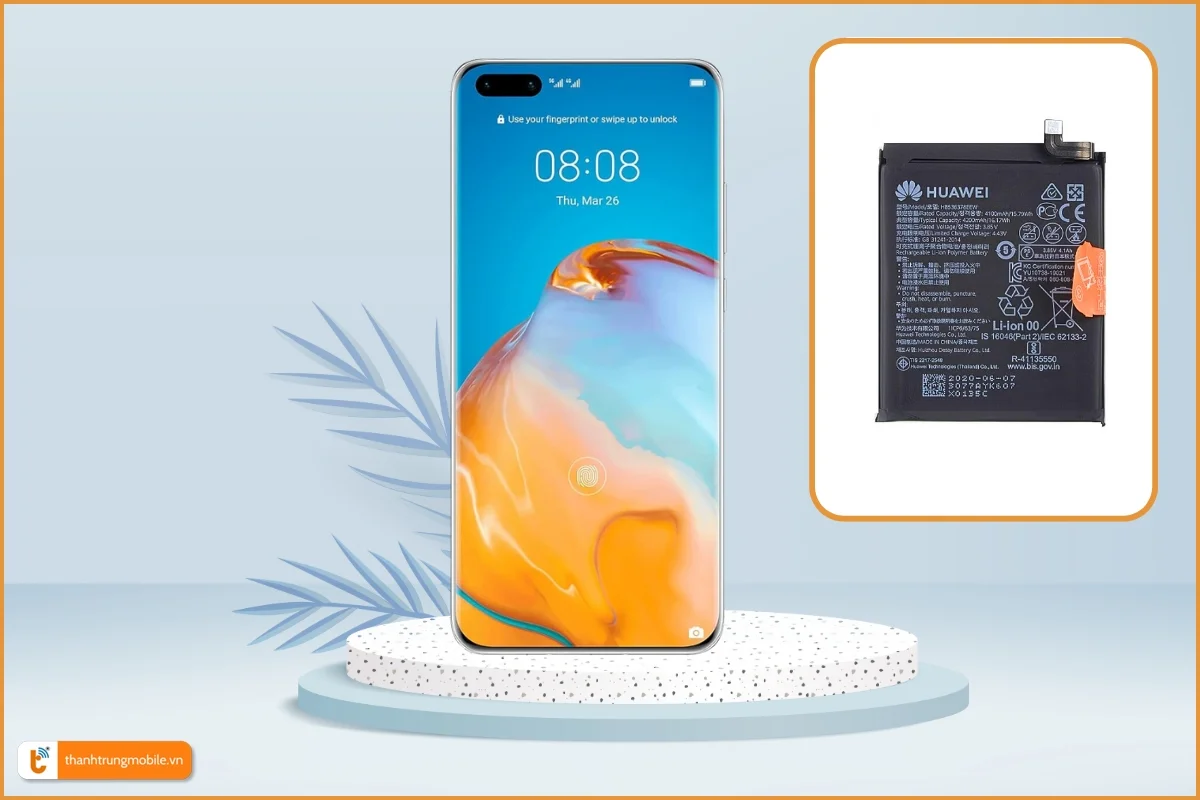 Thay pin Huawei P40 Pro lấy ngay, giá rẻ