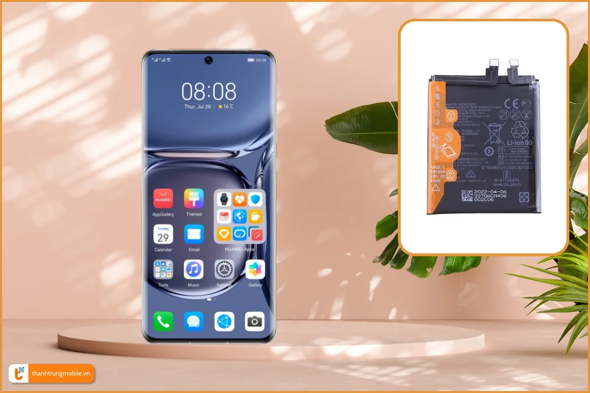 Thay pin Huawei P50 Pro chính hãng, uy tín