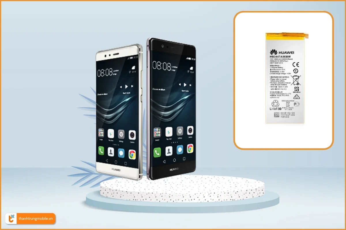 Thay pin Huawei P8 Lite chính hãng, giá rẻ