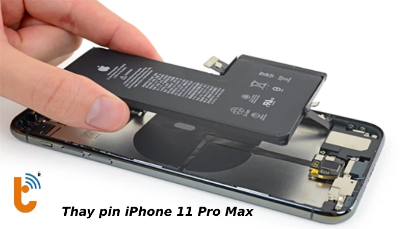 Thay pin iPhone 11 Pro Max chính hãng