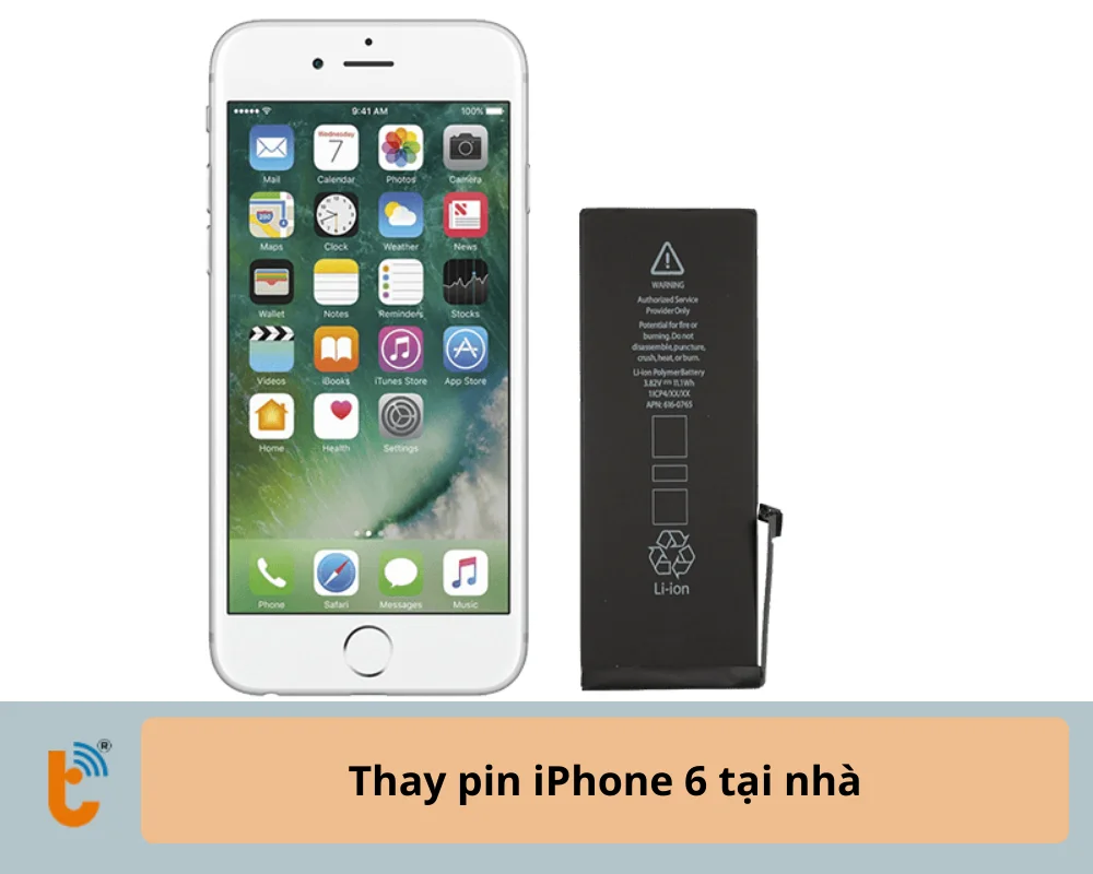 Thay pin iPhone 6 tại nhà