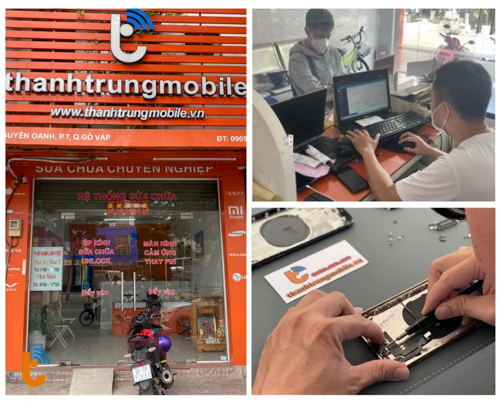 Thay pin uy tín tại Thành Trung Mobile