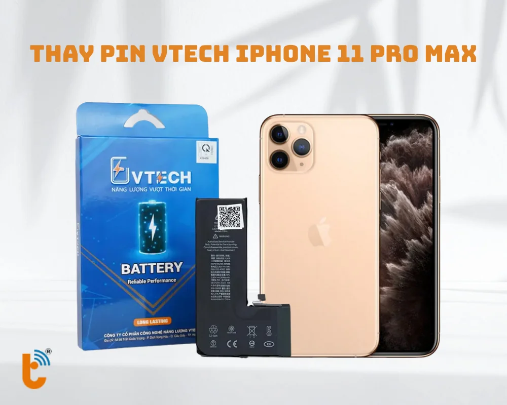 Thay pin Vtech iPhone 11 Pro Max