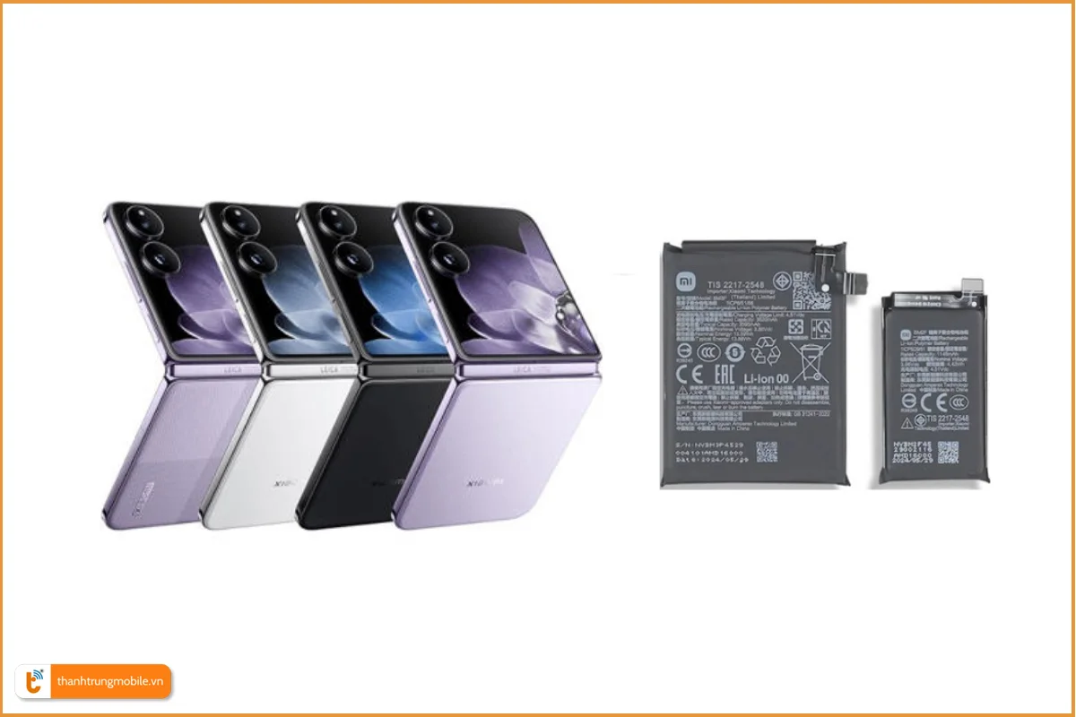 Thay pin Xiaomi Mix Flip chính hãng, giá rẻ
