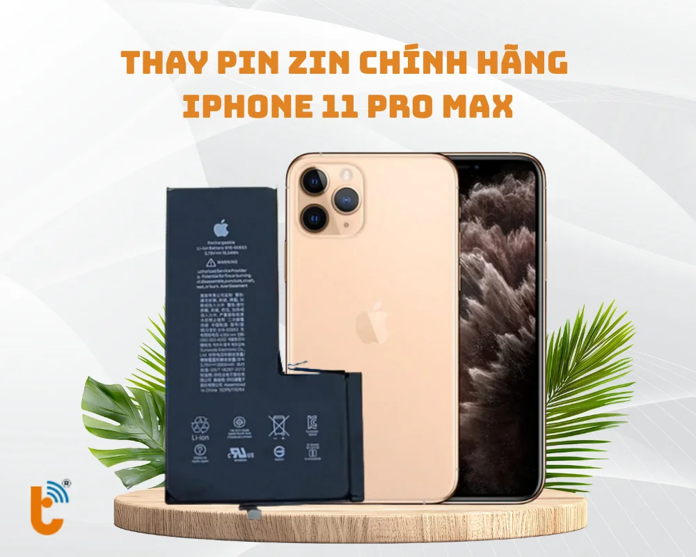 Thay pin Zin chính hãng iPhone 11 Pro Max