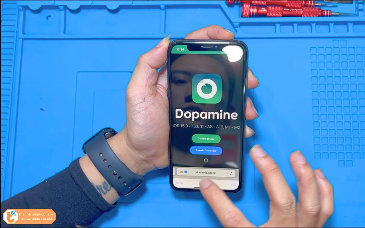 Thực hiện Jailbreak với Dopamine