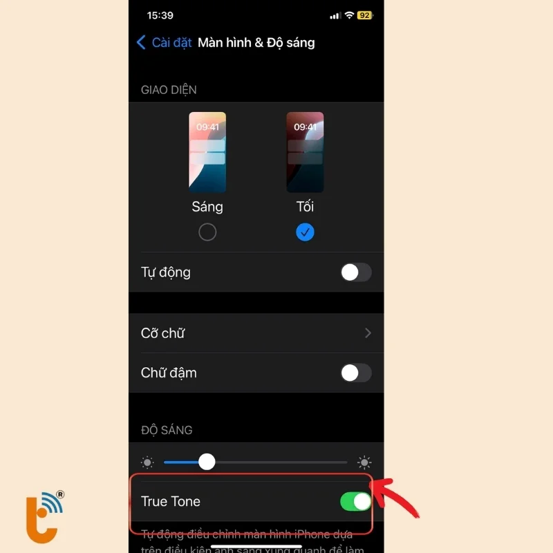 true-tone