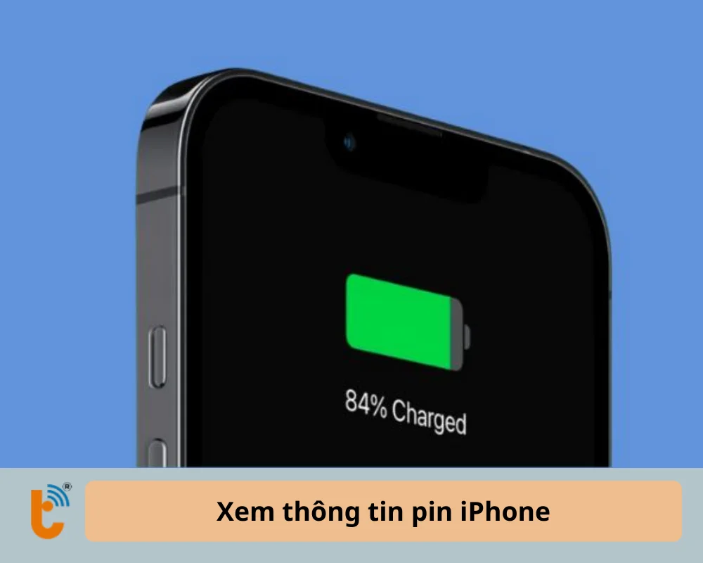 Xem thông tin pin iPhone