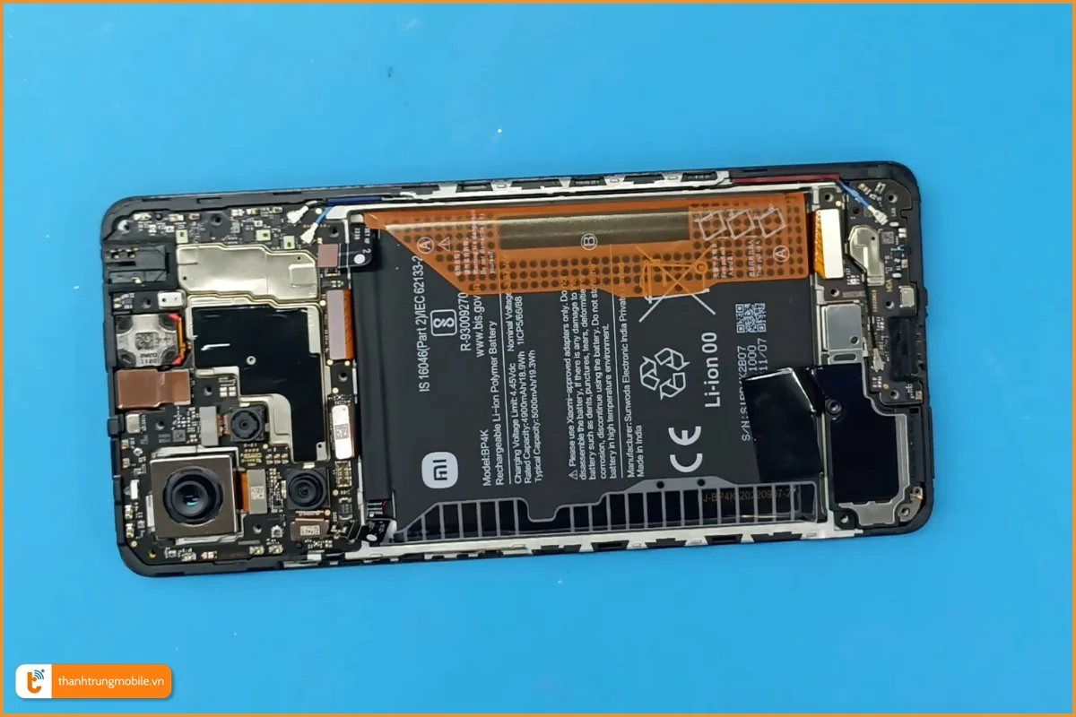 Xiaomi Redmi Note 12 pin chai, phù cần thay mới