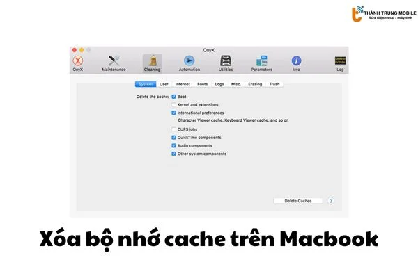 Xóa bộ nhớ Cache trên Macbook